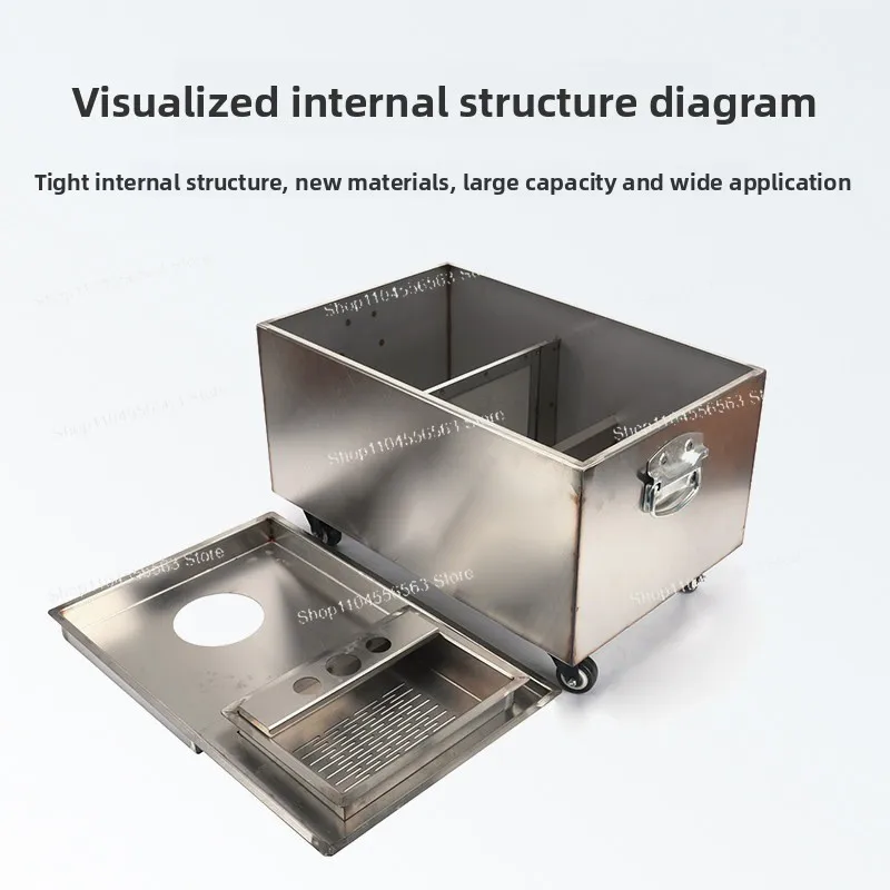 304 Stainless Steel Water Tank for Wire Cutting, Cooling & Filter Box