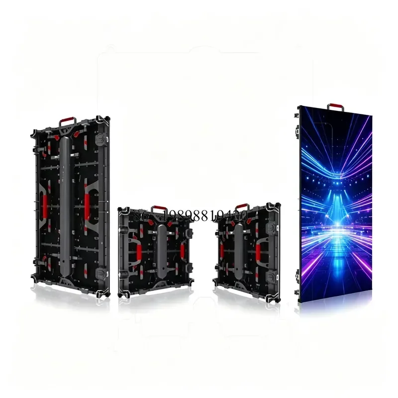 Wmwmnu for 500x500mm Indoor Giant Stage Background LED TV Wall P2.6 Seamless Splicing Rental LED Display customized product