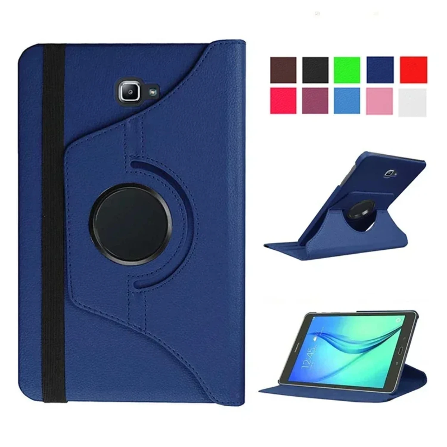 Rotating Stand Tablet Cover    Tab A6 A 10.1 T580 T510 A8 10.5 X200 T590 E T560 S6 Lite P610 A7 T500 Case