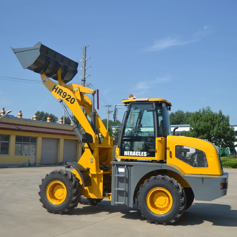 926 Loader Small Wood Grabbing Machine Hydraulic Four-Wheel Drive Farm Construction Site Diesel Small Loader