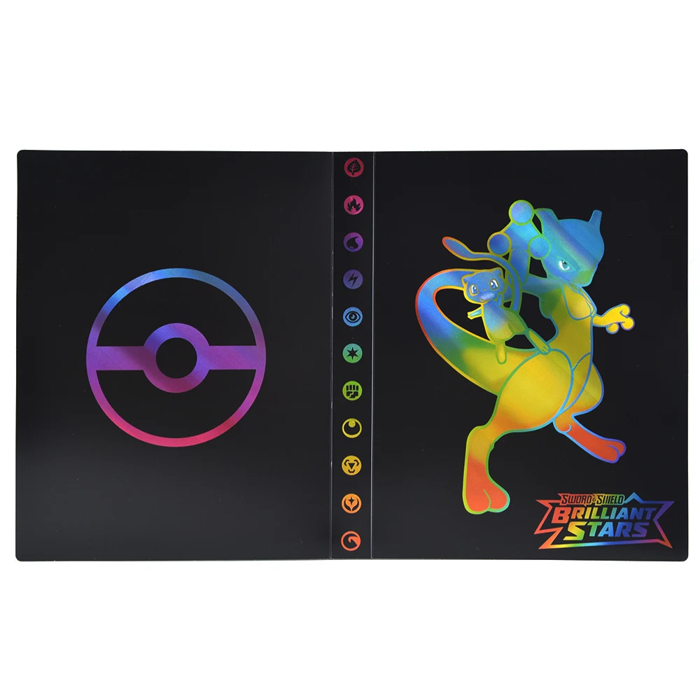 240-teiliges Pokémon-Kartenalbum, Charizard-Ordner, Sammelmappe, Display-Halter, Aufbewahrungsalbum, Geschenkbuch, Spielkartensammlung, Kartenhüllen, Schutzhüllen