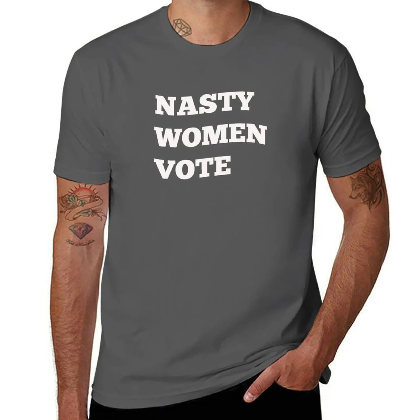 

Nasty Vote Women T-Shirt Halloween Casual T-Shirt