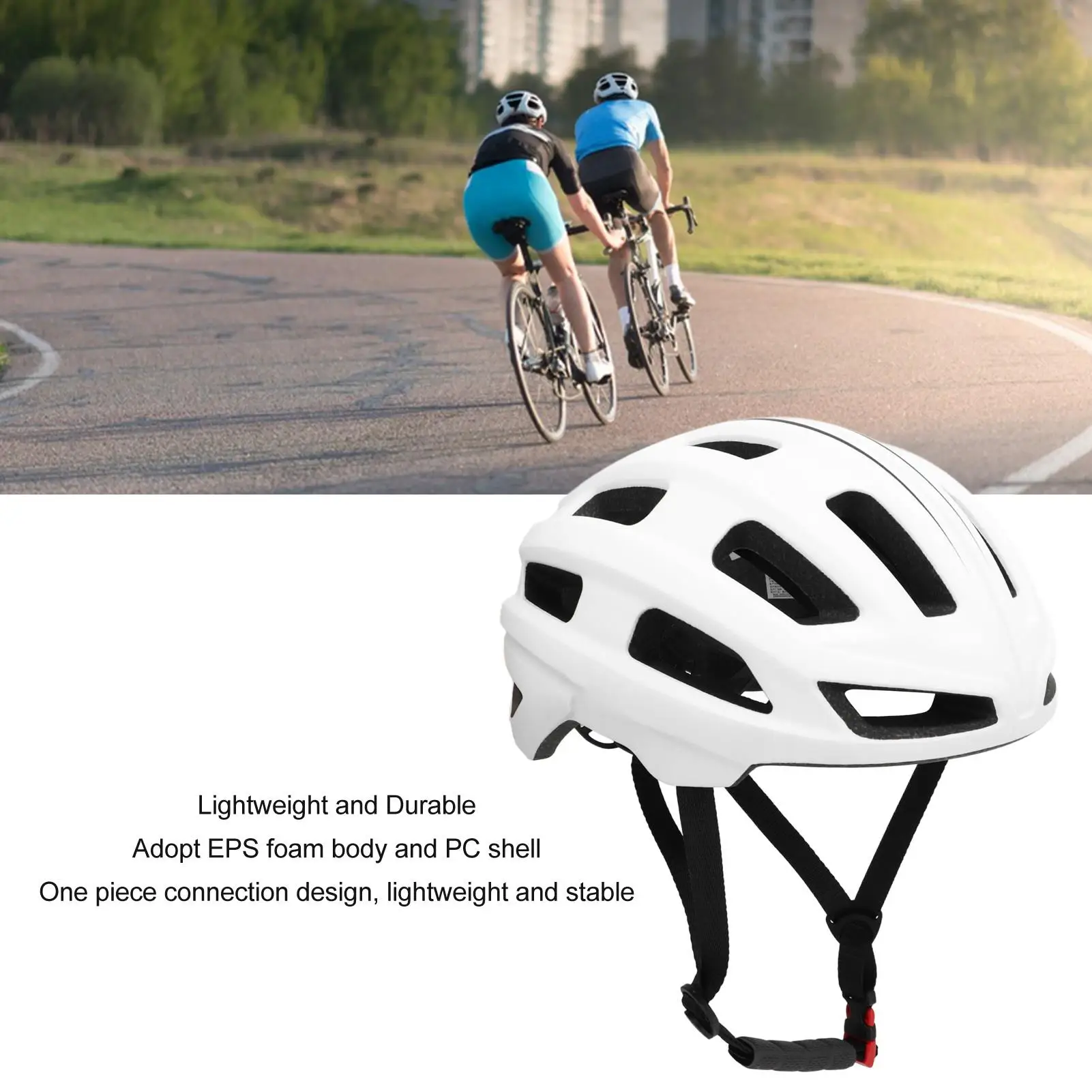 Adjustable D65 Cycling Helmet - Breathable Lightweight for unisex Bike Helmet for Adults