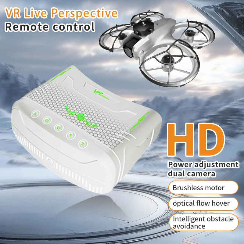 Z4 VR Drone 4K HD Aerial Photography Headless Brushless Motor Optical Flow Dual Camera Obstacle Avoidance Rc Drone