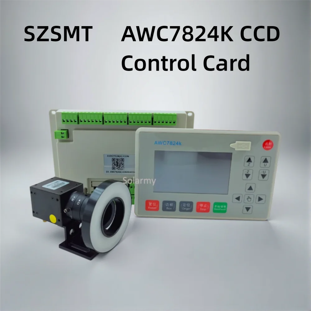 CO2 Laser Control System Trocen Touch Screen AWC7824 AWC7824K & CCD Camera Replace AWC708C Lite For Engraving & Cutting Machine