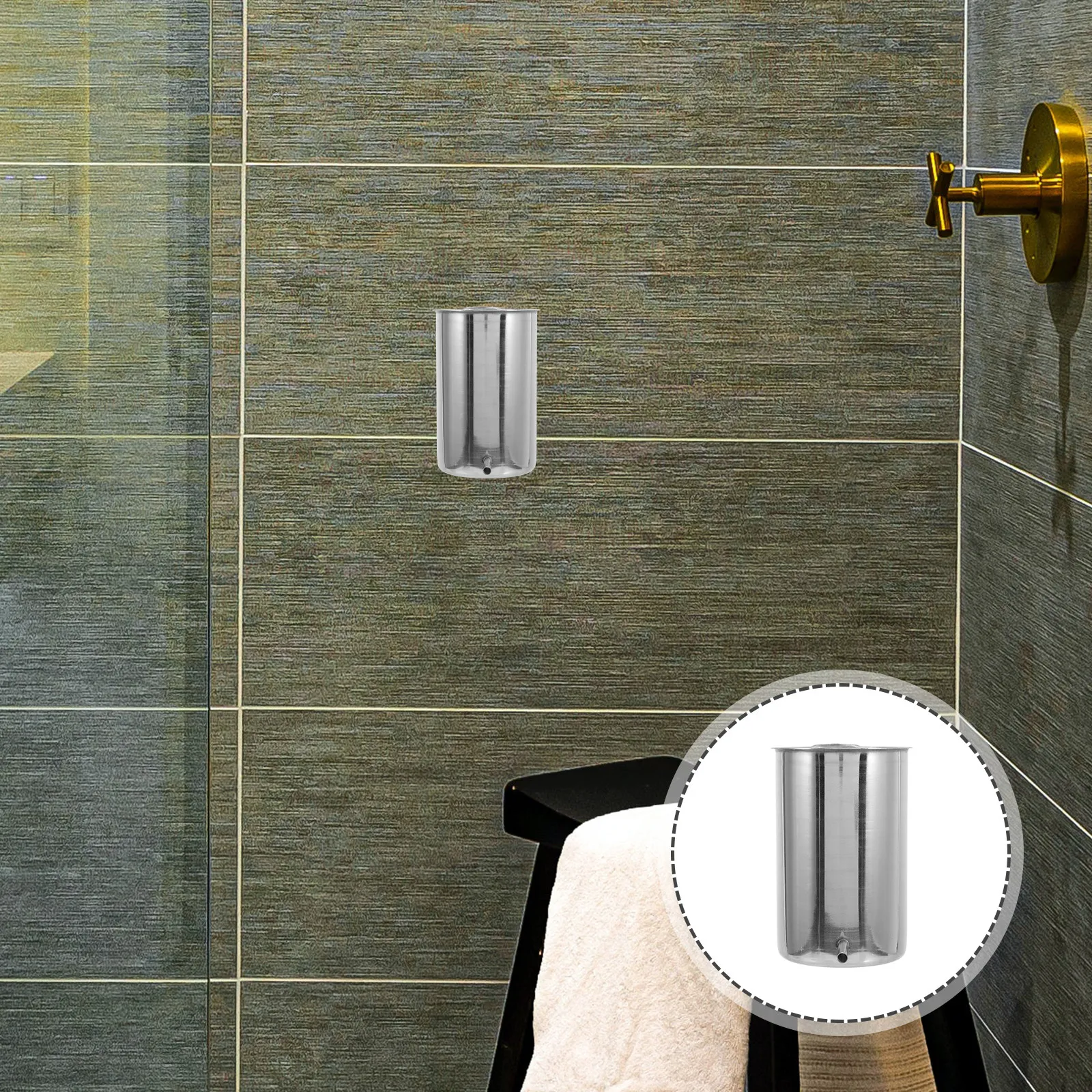 

Ведро для клизмы из нержавеющей стали, премиум-класса, гладкое, безопасное, легко моется, простое в уходе, объем 1000 мл, подвесное ведро для детоксикации клизмой