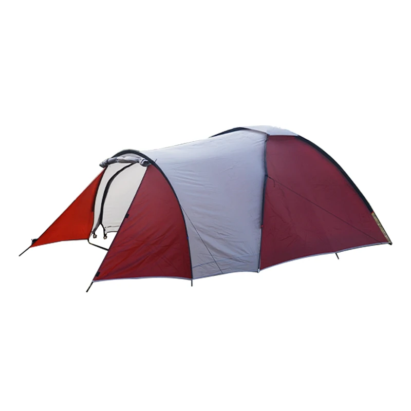 Wholesale Cheap Custom Logo Color Tente 3 4 Person Waterproof Outdoor Tourist Backpacking Hiking Camping Tent For Mountaineering