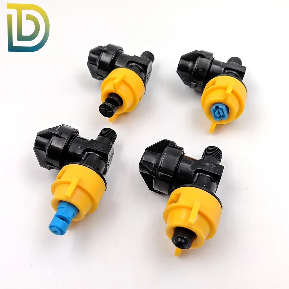 Anti-Drip Livestock Cooling Spray Nozzle 180° Fan-shaped Water Sprinkler for Dairy Cow Cattle Farm Cowshed Milking Parlor