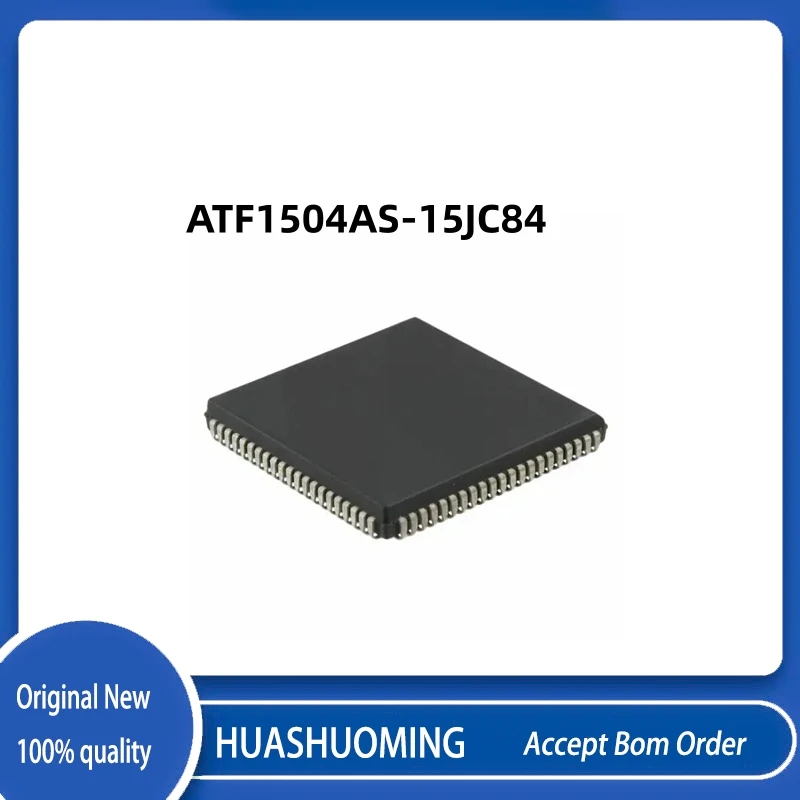 10Pcs/Lot    ATF1504AS-15JC84 ATF1504AS-15JC ATF1504AS-15   ATF1504AS  ATF1504 1504 PLCC84