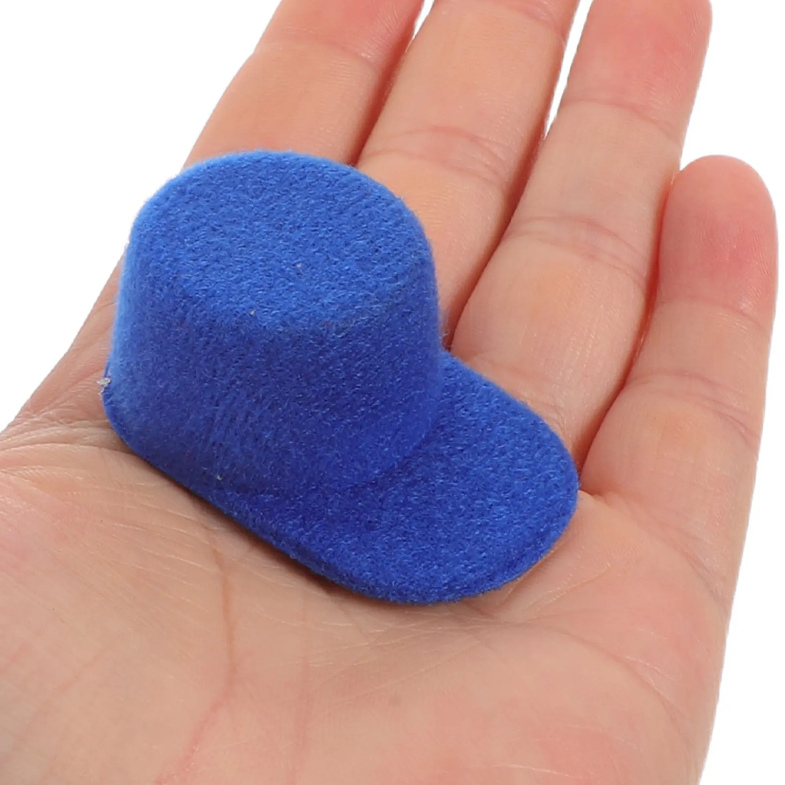 

10 шт. мини-бейсболки из мягкой ткани, маленькие шляпки с козырьком, аксессуары, реквизит для фотосессий, товары для рукоделия, для кукольных домиков