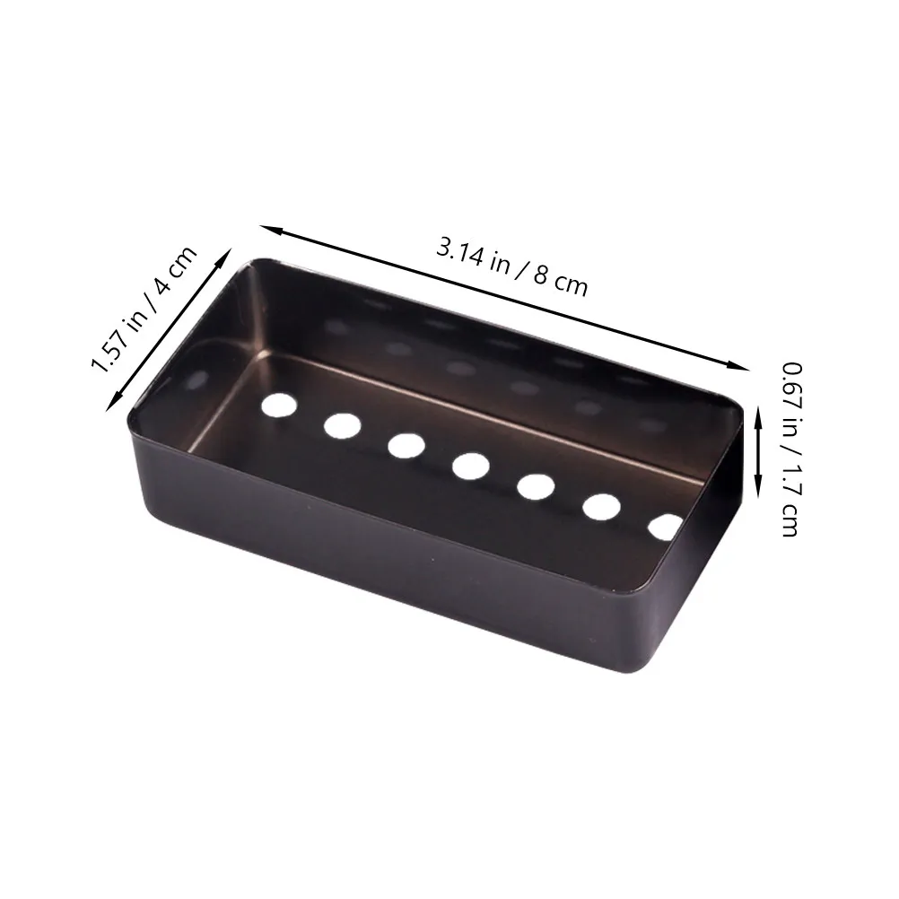 

Крышка для 7-струнной электрогитары под гитарные тюнеры Humbucker, премиум-класса, из твердого медного сплава с покрытием, 8x4x2 см, межцентровое расстояние 63 мм, совместима с DIY-проектами