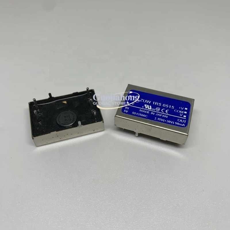 ZUW1R50515 ZUW 1R5 0515 - Isolation module DC Converter 2 Output 15V-15V 50mA, 50mA 4.5V-9V input