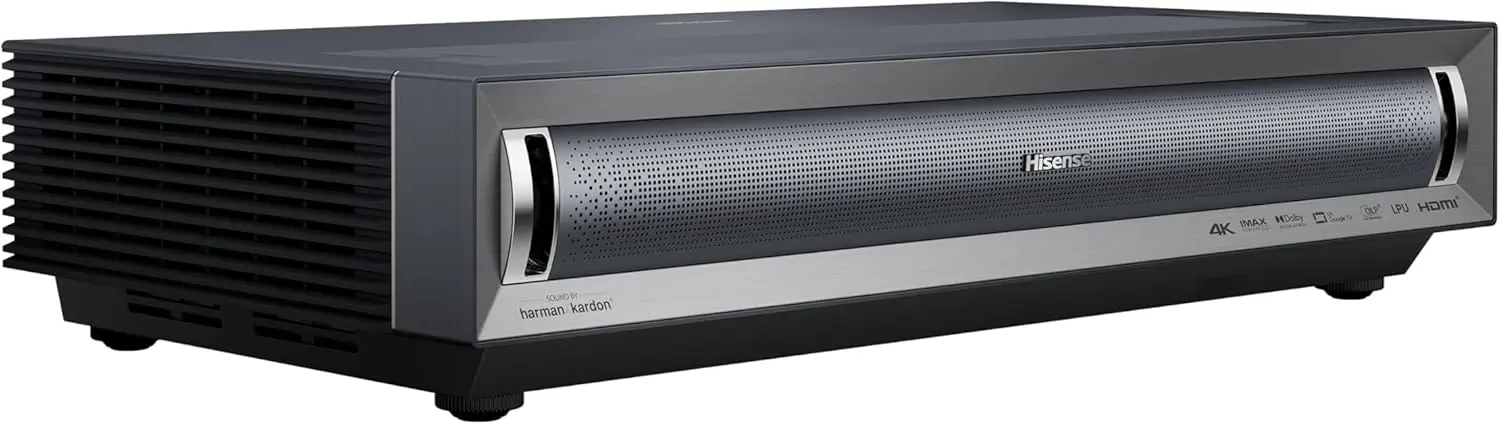 Hisense Laser Cinema PX3-PRO Triple Laser Ultra Short Throw Projector, 80