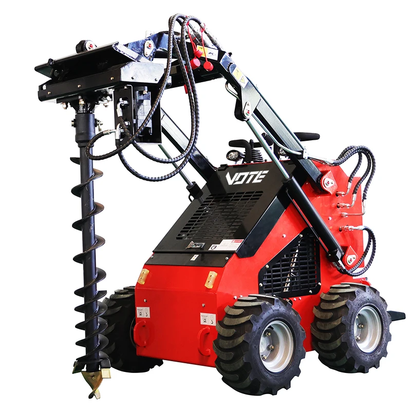 Minicargador de dirección de deslizamiento de pista con motor diésel, cargador personalizado, 25HP, barato, nuevo