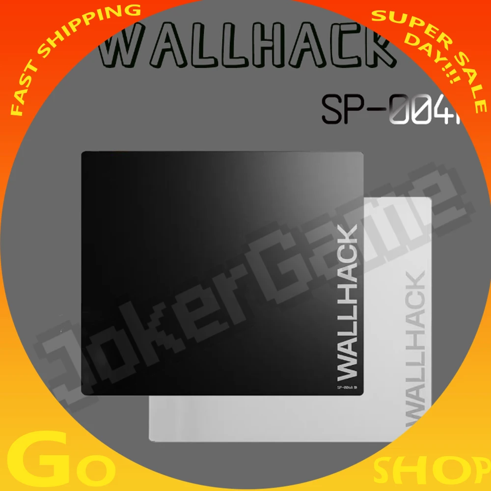 

WALLHACK SP004 Glass Mouse Pad Gaming Tempered Glass Copy Edition FPS Mouse Pad Smooth Customized Gift Mouse Pad Exquisite