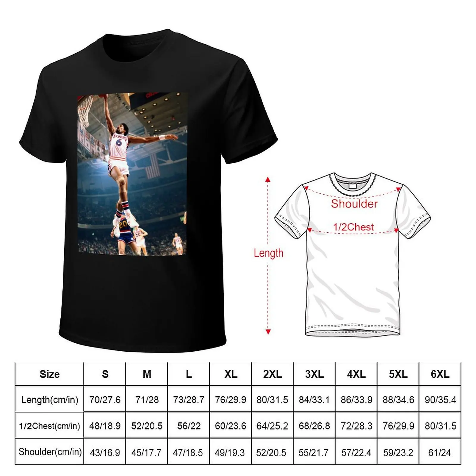 Dr J Dunk , Dr j Cradle Dunk T-Shirt anime stuff rapper graphic tees shirts graphic summer tops mens clothes