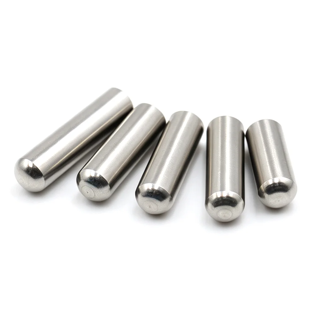 OD3–OD16 304 Stainless Steel Round Head Internal Thread Cylindrical Pins Hollow Holed Locating Dowel Pins M2 M2.5 M3 M4 M5 M6 M8