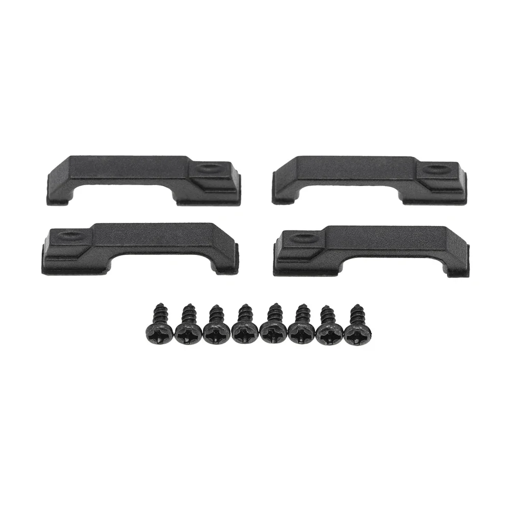 TRX4 D90 Defender 1:10 RC Metal Upgrade Parts Set - Hood Grille, Door/Engine Hinges, Handles, Fuel Cap