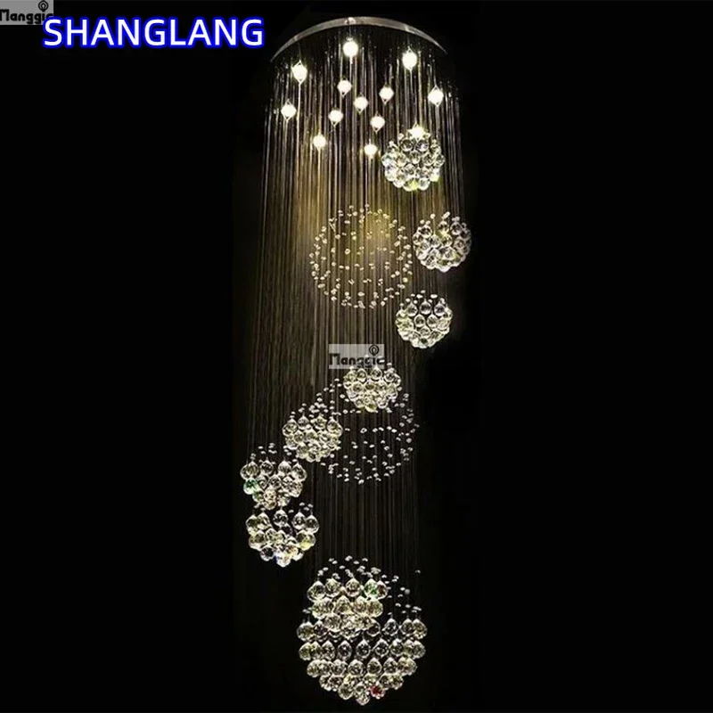 2025 HOT Selling New Modern K9 LED Crystal Chandelier Crystal Lamp 100% Guarantee 110v-240v