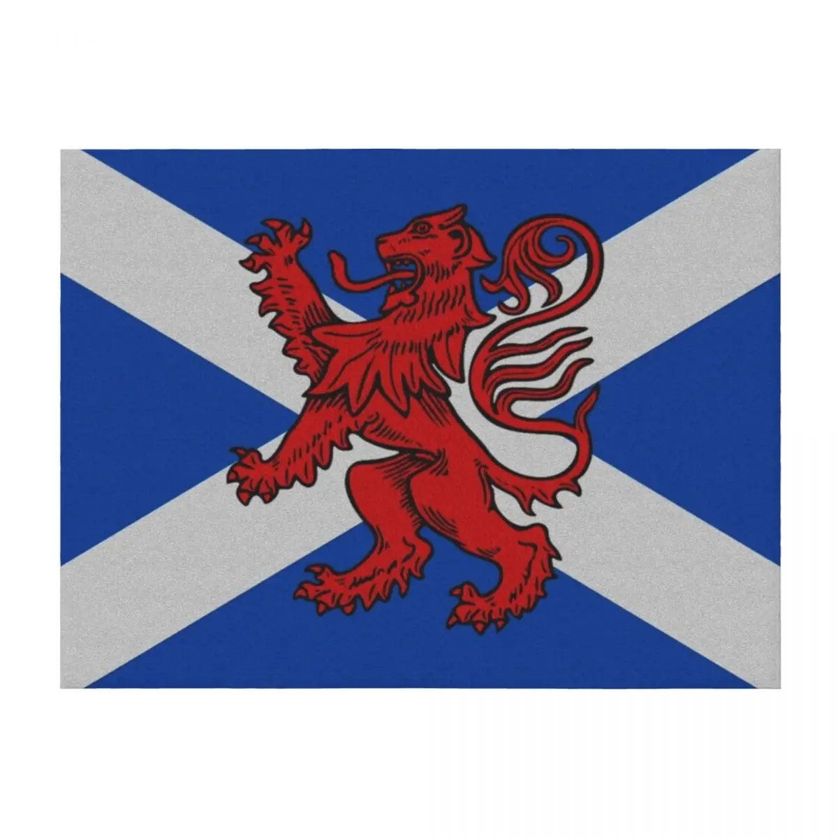 

THE SCOTTISH LION Throw Blanket Multi-Purpose Vintage wednesday Extra Large Throw Blankets