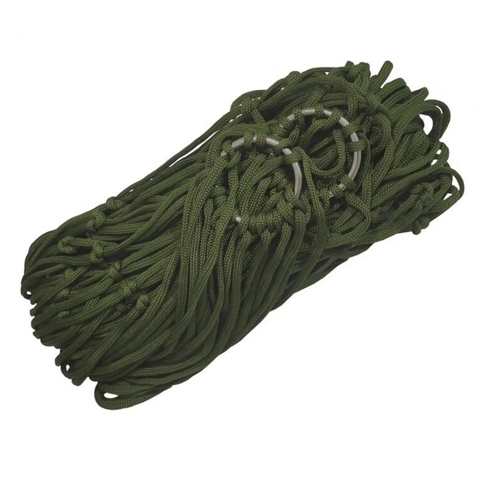 

Nylon Mesh Hammock Summer Comfortable Hanging Bed Durable Easy Installation Portable for Backpacking Picnic Patio Beach Supplies
