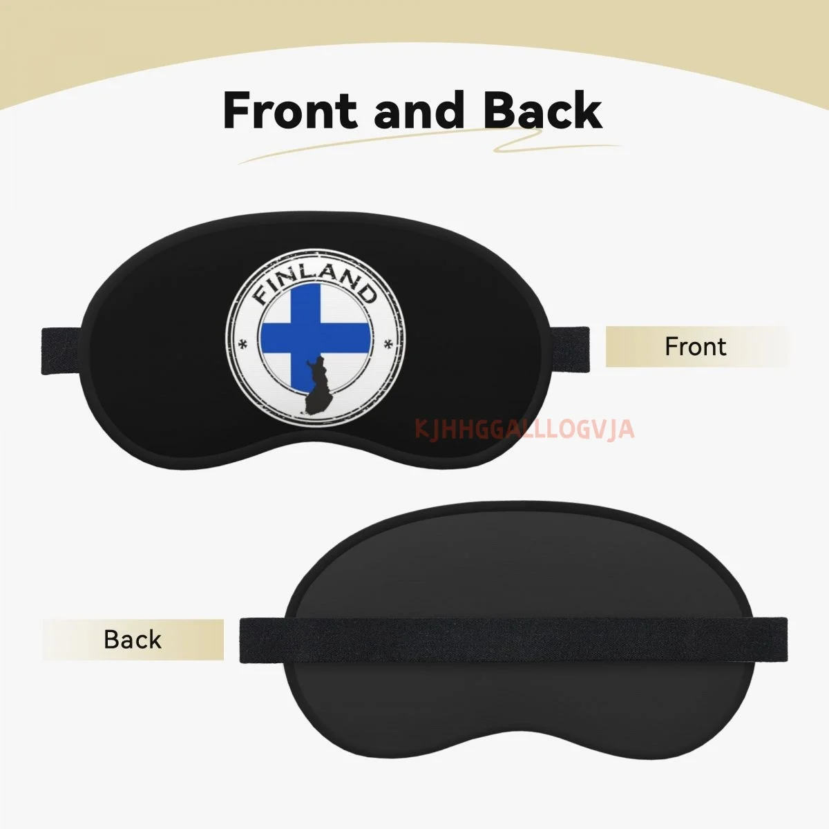 Finland 1pc Sleeping Mask Eyepatch Eye Cover For Travel Relax Sleeping Aid Eye Patch Shading Eye Mask