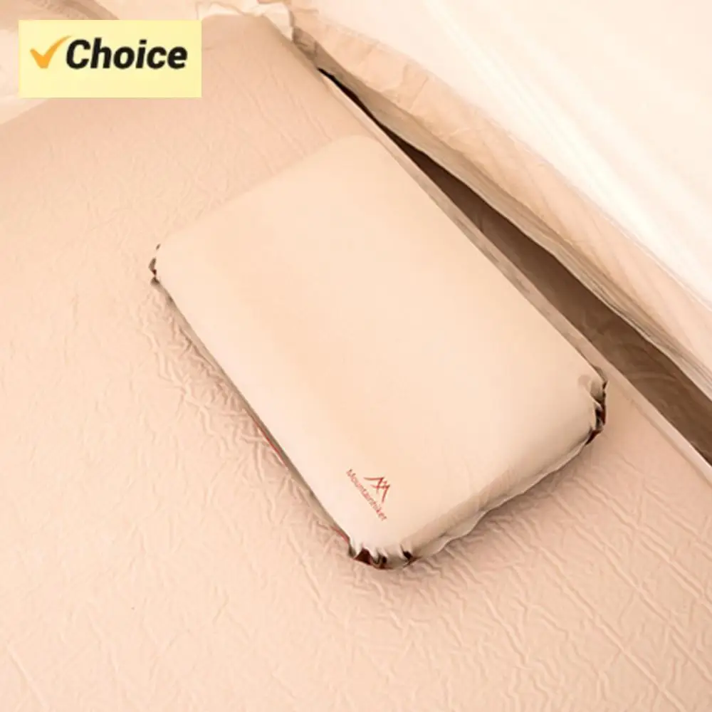 Ultralight Inflatable Pillow High Rebound Outdoor Sleeping Pillow Ergonomic Portable Self Inflating Pillow for Outdoor Camping