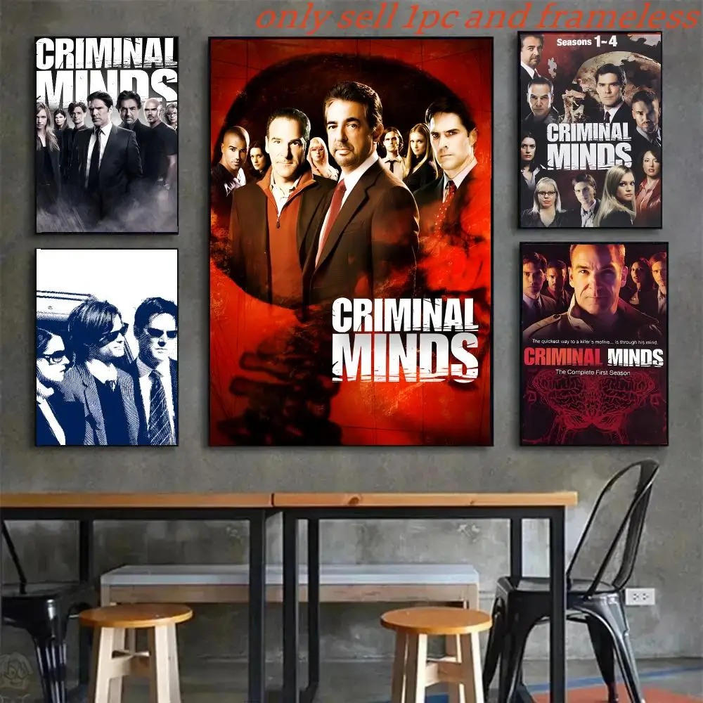 Criminal Minds TV Series Poster HD Wall Art interior Hallway Home Decoration Holiday Gifts