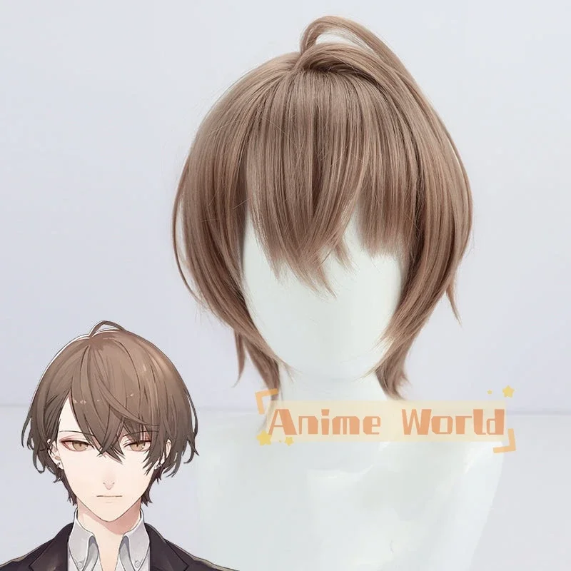 

Virtual YouTuber NIJISANJI SMC-gumi Kagami Hayato Cosplay Wig Halloween Christmas Woman Men Adult Wig