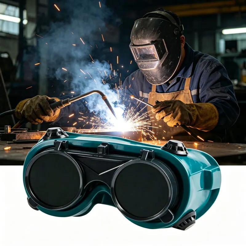 

1pcs Protective Equipment Wide-Vision Adjustable Goggles Safe Goggle Off-road Cycling Safety Anti Dust Glasses Chemical Goggles