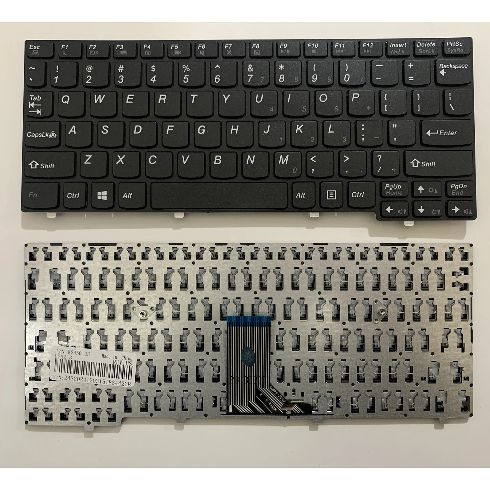 

Клавиатура ноутбука, американская раскладка для Lenovo K20-80 K20-70 K20-30-40-35 K21-80 K2450