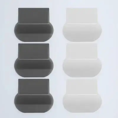 

6pcs Lid Lifter Pc Material Durable Self Adhesive Toilet Seat Handle Avoid Touching Creative Toilet Cover Lifter Household