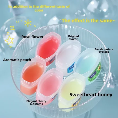 Imagen 2 del producto Bálsamo labial de planta Natural, Base de lápices labiales hidratantes, maquillaje bonito, aceite de labios antigrietas, herramienta cosmética Original coreana para el cuidado de la piel, 1 ud.