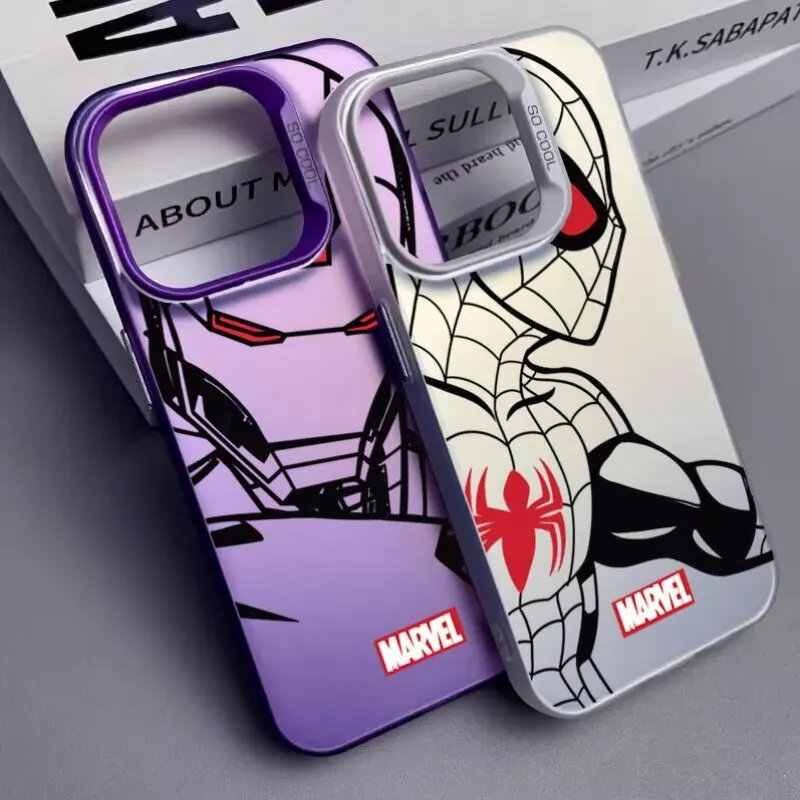 Funda Marvel Spider Man Iron Man para Huawei Honor 90 200 400 Pro Lite X9B X9A X8A X7B X6B Play 60 Plus Magic 5 PRO 7 Lite