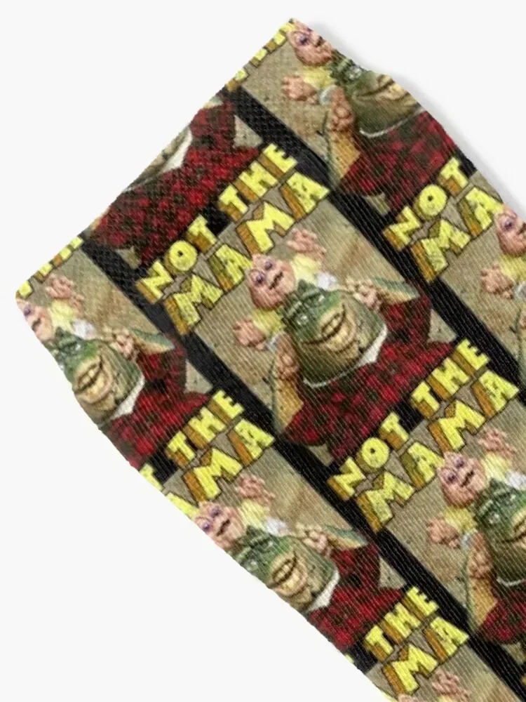 Not The Mama Socks cool Non-slip halloween tennis Socks Woman Men's