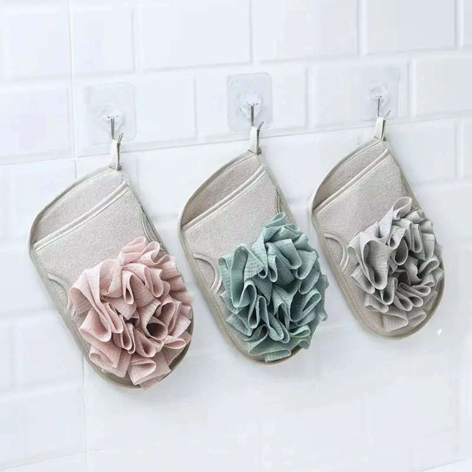 Exquisite 1pc Bathing Gloves for a Luxurious Exfoliating Experience | Soft and Gentle Body Scrubber Glove | Premium Bath Mitts f