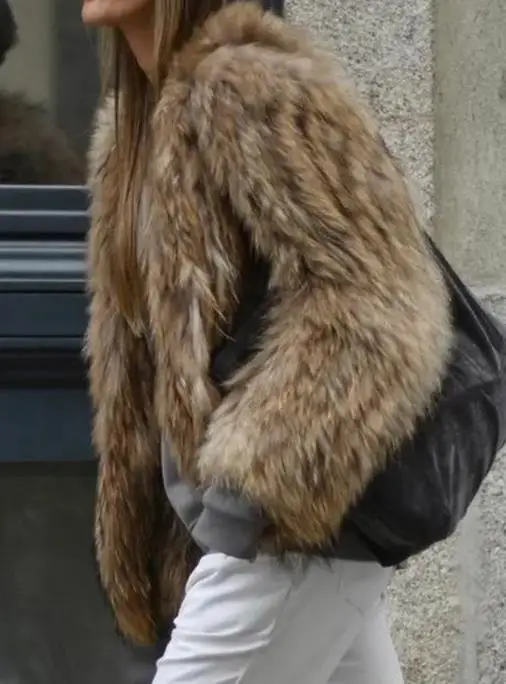 Damesmode nepbont ontwerp thermische jassen herfst en winter elegant temperament pluche jas met lange mouwen voor dameskleding