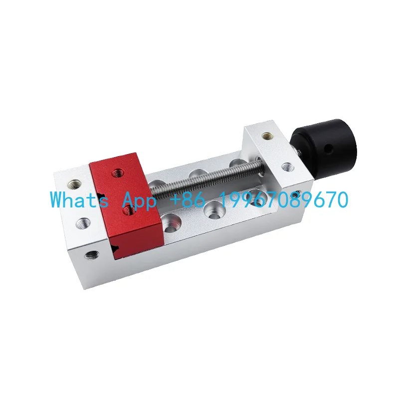 

Bench pliers walnut DIY engraving machine mold micro-engraving clamping small mini model flat mouth 50MM desktop pliers