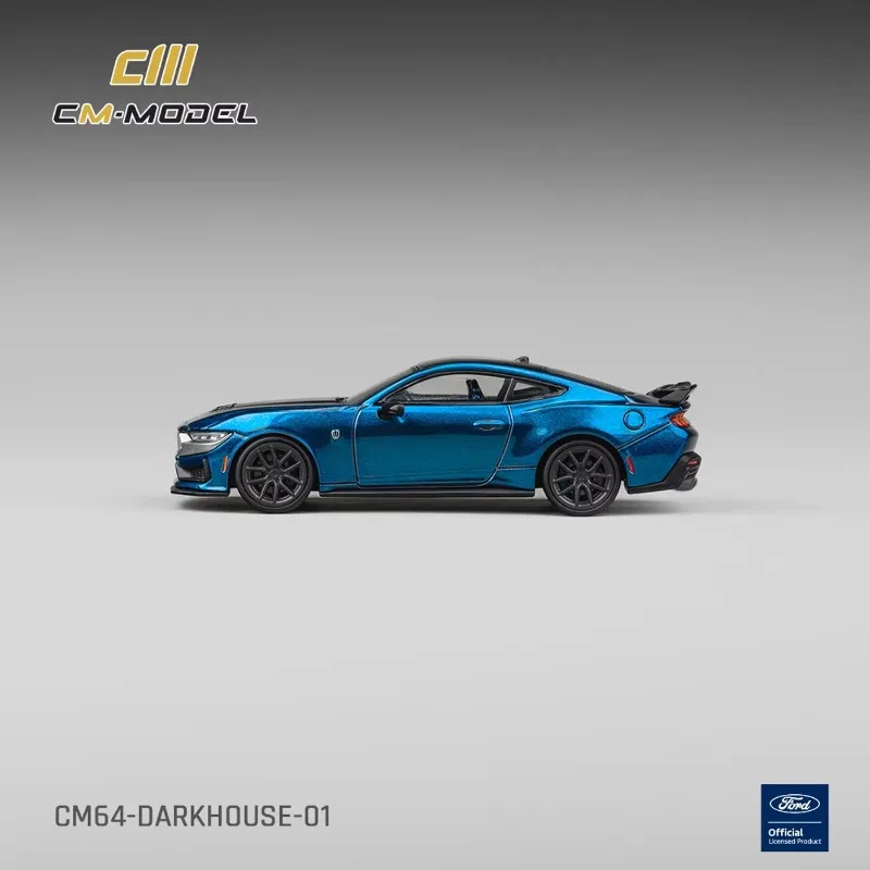 [In Stock] CM Model 1:64 Ford Mustang Cast Alloy Car Model, Ideal Gift for Festivals, Collection Decoration Item.