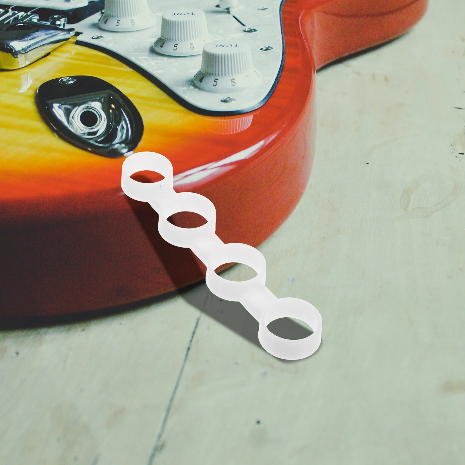 

Strengthen Finger Force Exerciser Guitar Players Sports Adults White Abs Trainer