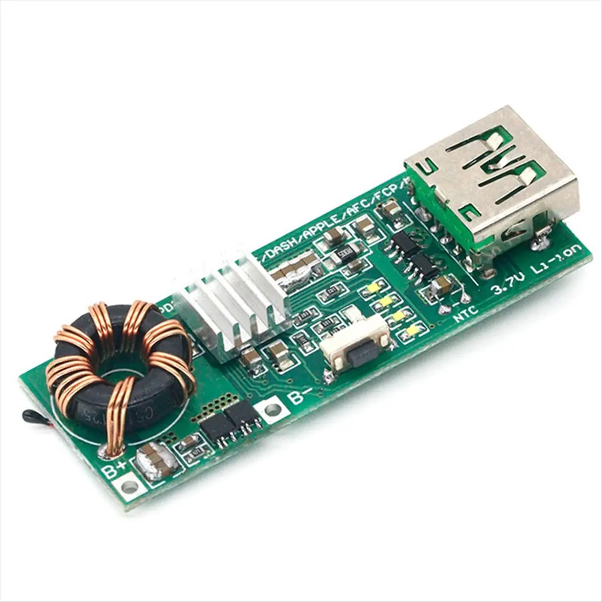 ABIU Bidirectional Fast Charging Power Module Mobile Phone Power Bank Type-C USB Charger Tool Accesories QC4.0 QC3.0