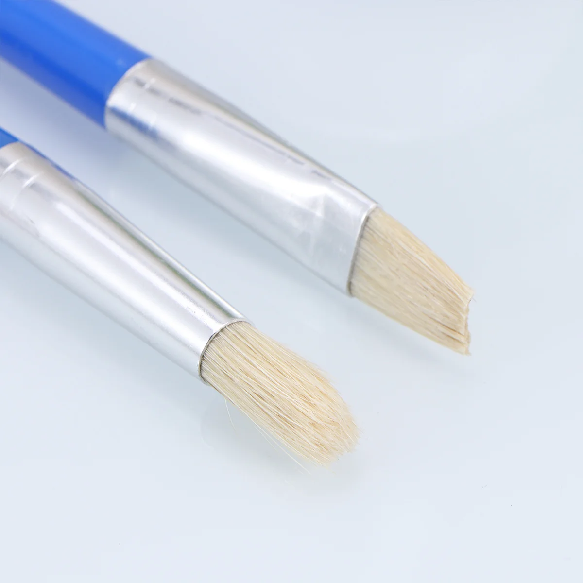 8Pcs Paint Brush Set for Durable Flat Round Heads Beginner Painting Brushes Watercolor Drawing Practice