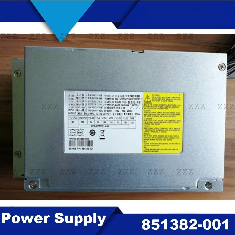 ZZ For HP Z4 Workstation Power Supply 750W DPS-750AB-36 A 851382-001
