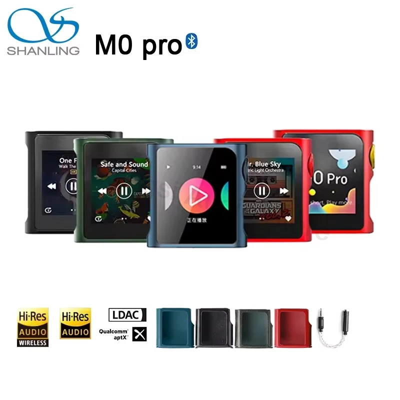 

SHANLING M0 Pro MP3 Player Two-Way Bluetooth 5.0 Portable Player MP3 Music Player Walkmen HIFI Hi-Res Audio LDAC 2*ES9219C DAC