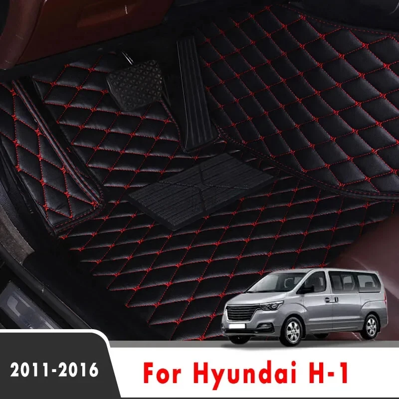 For Hyundai H-1 H1 2016 2015 2014 2013 2012 2011 (7 Seater) Car Floor Mats Accessories Interior Parts Floorlines Rugs Pedal