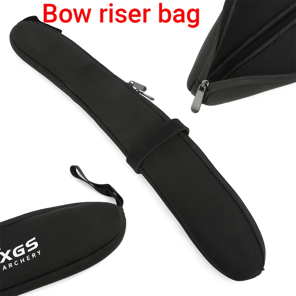 

Recurve Bow Handle Bag Protective Cover Strap Durable Diving Cloth Recurve Takedown Longbow Archery Hunting Shooting Riser Case