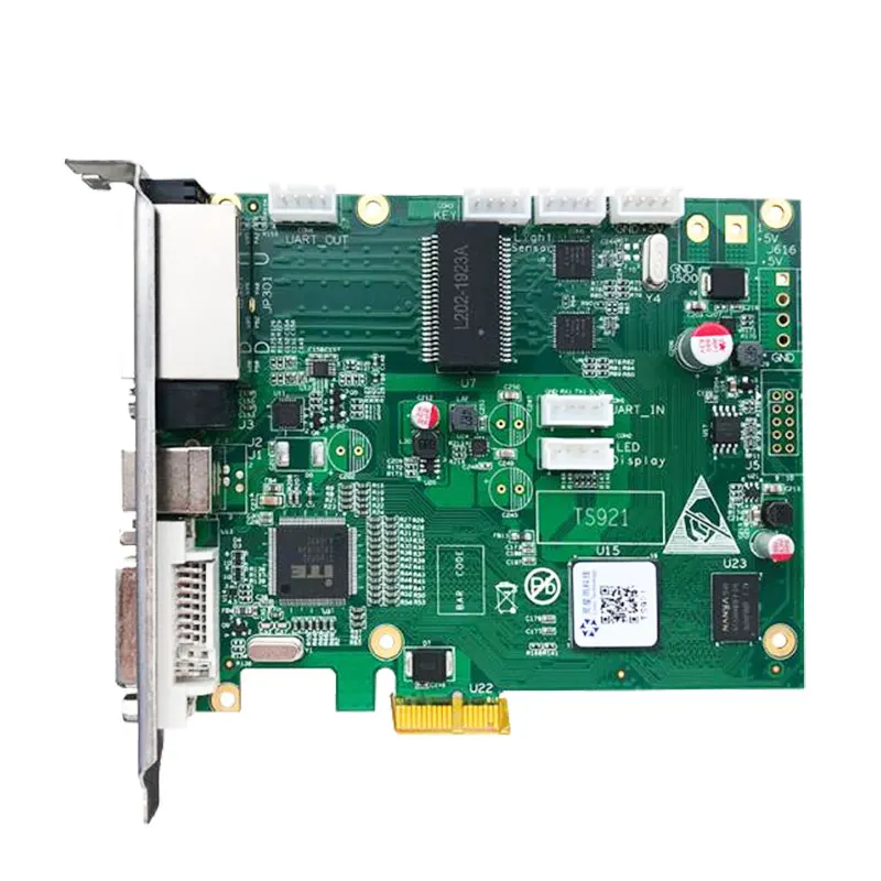 Linsn TS802D полноцветный светодиодный дисплей видео настенный экран наружный внутренний светодиодный контроль Отправитель отправляющая карта TS802 linsn