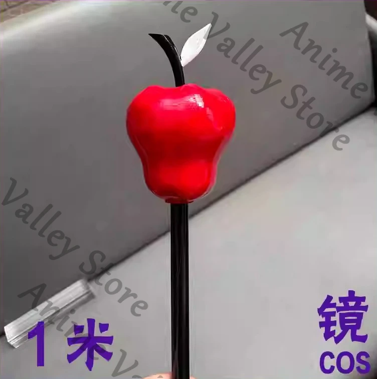 

Аниме Hazbin Hotel Lucifer• Morningstar Косплей Apple Wand Опора Мультфильм Ставы Стрельба Палочки Крабовая палочка Оружие Рождественский реквизит Подарок