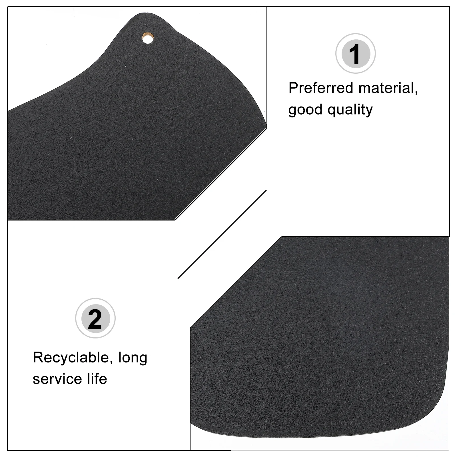 Ice Cream Shape Hanging Blackboard Decorative Message Board Home Coffee Shop Chalkboard Ornament Easy Wipe Wooden Display Sign