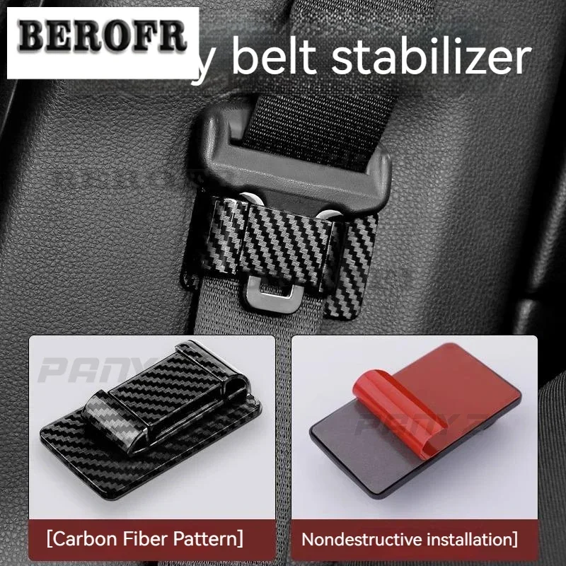 Seat Belt Holder Stabilizer Fastener Style For Tesla VW BMW Honda Nissan Hyundai Audi Benz Tesla BYD Auto Interior Accessories